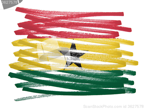 Image of Flag illustration - Ghana