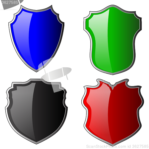 Image of Set of Shields