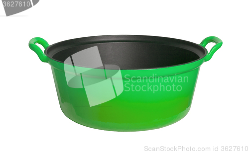 Image of Old cooking pot isolated