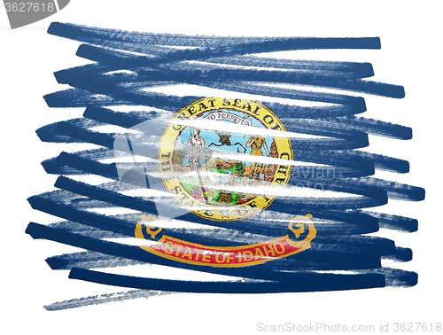 Image of Flag illustration - Idaho