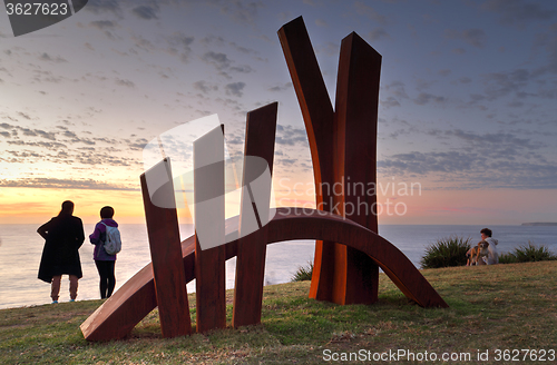 Image of Sculpture by the Sea -The Bridge