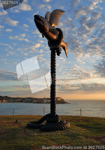 Image of Sculpture by the Sea - Flying Fish