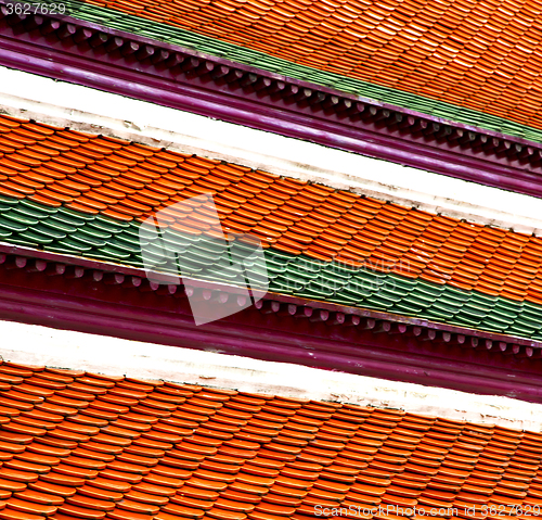 Image of thailand a   palaces in the temple  bangkok  asia and sky