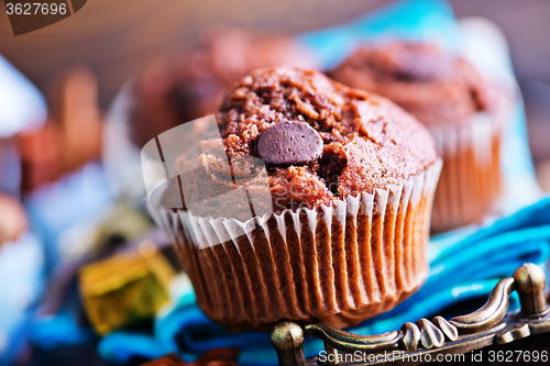 Image of chocolate muffins