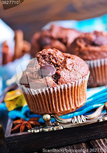 Image of chocolate muffins