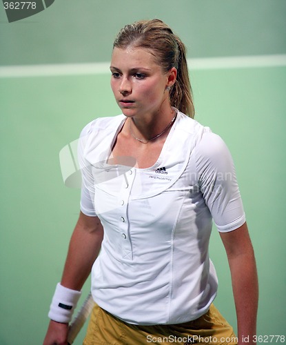 Image of Maria Kirilenko in action, Doha, Qatar, 2008