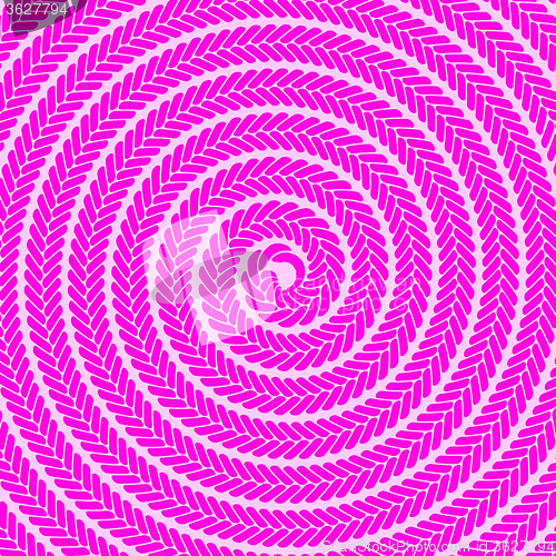 Image of Abstract Pink Spiral Pattern