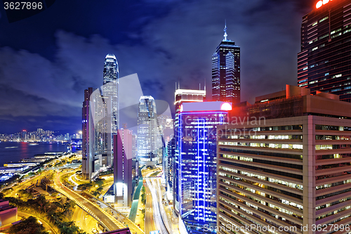 Image of Hong Kong City Night