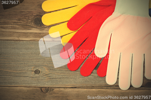 Image of construction gloves