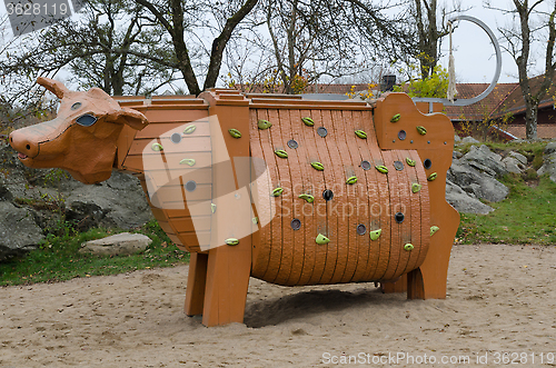 Image of Climber toy of wood