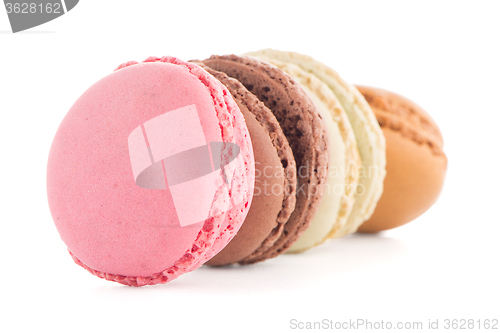 Image of Colorful French Macarons