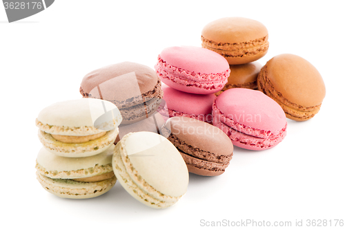 Image of Colorful French Macarons