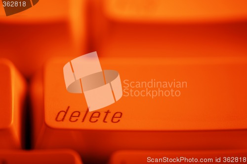 Image of Delete botton