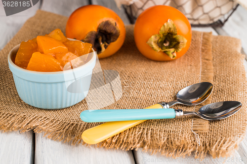 Image of Orange persimmons