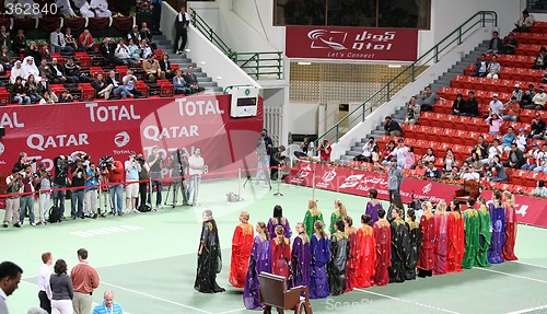 Image of Qatar WTA open opening ceremony