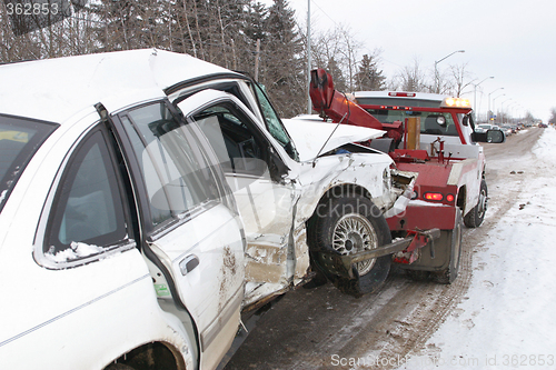 Image of car wreck