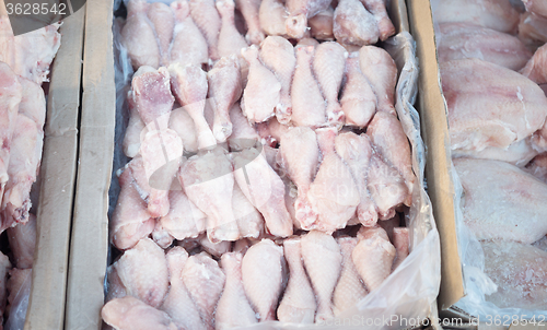 Image of frozen meat