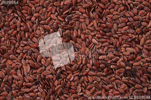 Image of flax seed texture