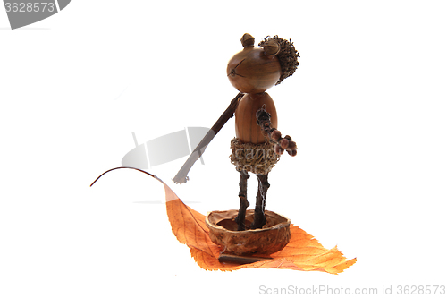 Image of acorn toy man 