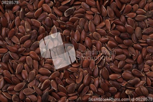 Image of flax seed texture