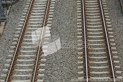 Image of Railway tracks pair