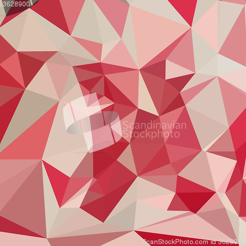 Image of Cardinal Red Abstract Low Polygon Background