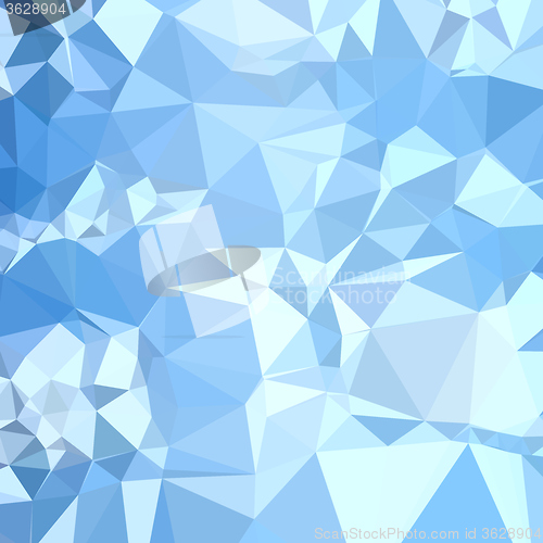 Image of Blizzard Blue Abstract Low Polygon Background