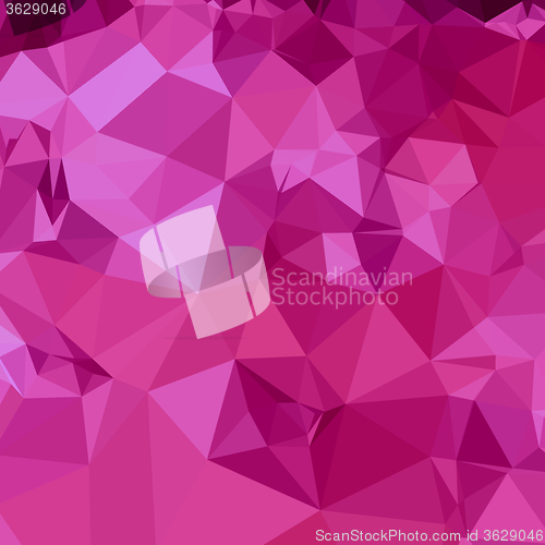 Image of Deep Pink Abstract Low Polygon Background