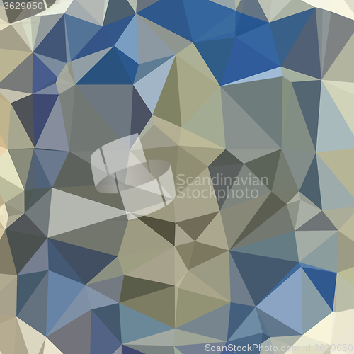 Image of Cornflower Blue Abstract Low Polygon Background