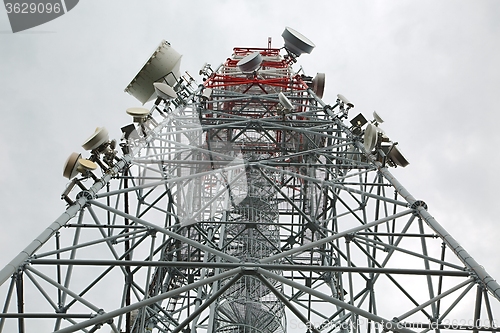 Image of Transmitter tower mast