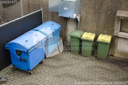 Image of Dust bin containers