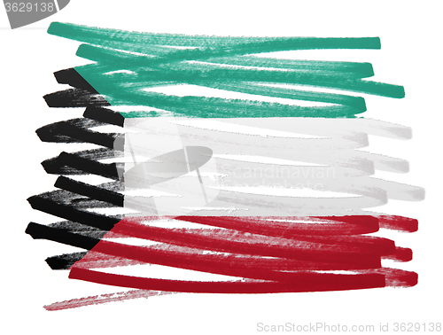 Image of Flag illustration - Kuwait