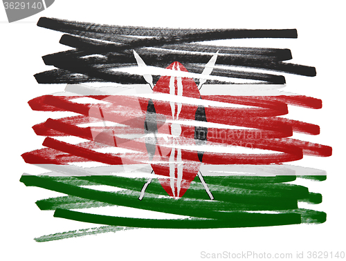Image of Flag illustration - Kenya