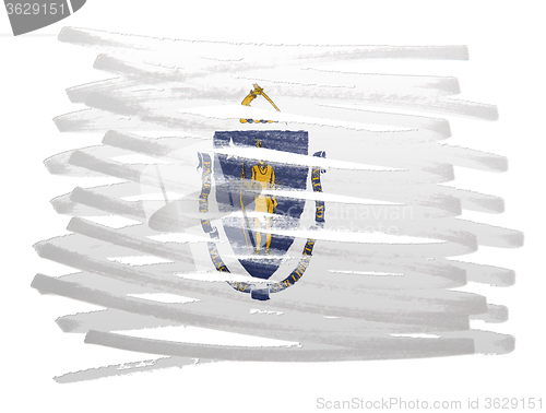 Image of Flag illustration - Massachusetts