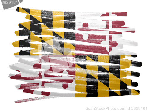 Image of Flag illustration - Maryland