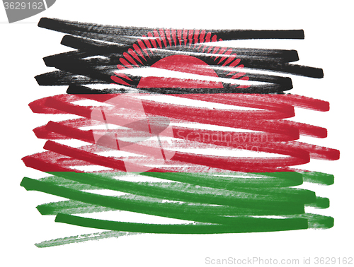 Image of Flag illustration - Malawi