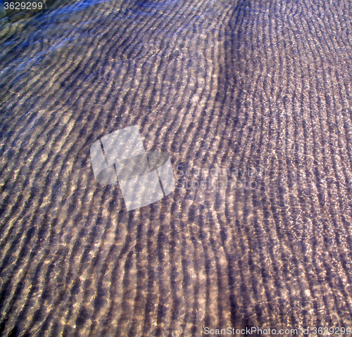 Image of thailand   tao bay abstract of wet 