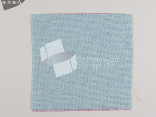 Image of Blue fabric sample