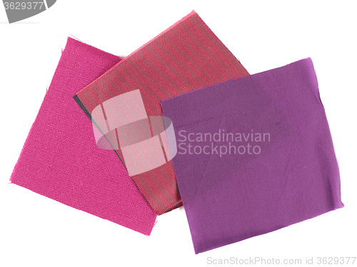 Image of Purple fabric sample