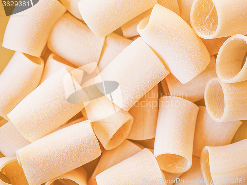 Image of Retro looking Paccheri pasta