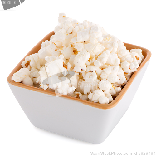 Image of Popcorn in a white bowl