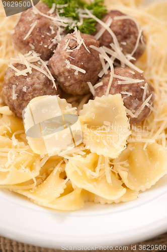 Image of Pasta with meat balls 