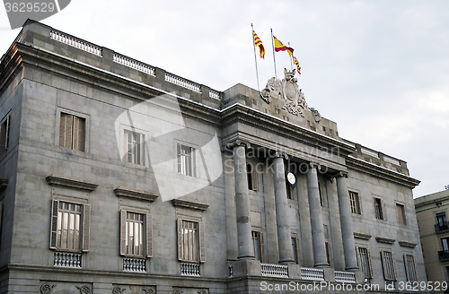 Image of The city hall of Barcelona