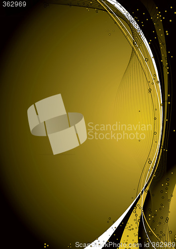 Image of golden space