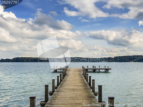 Image of Lake Woerthsee in Bavaria