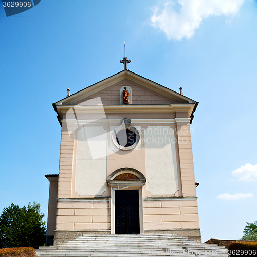 Image of heritage  old architecture in italy europe milan religion       