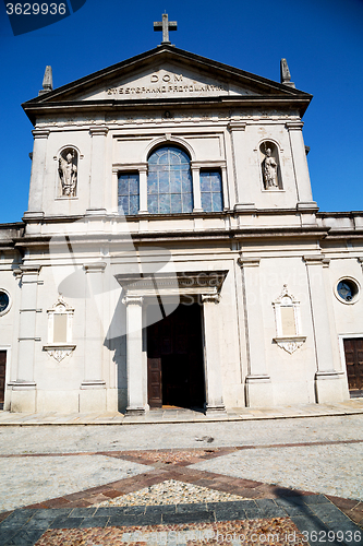 Image of heritage  old architecture in italy   religion       and sunligh