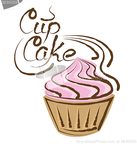 Image of Vector Cupcake