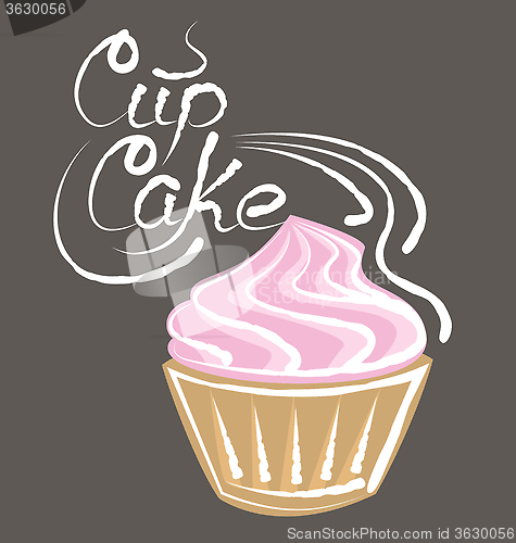 Image of Vector Cupcake