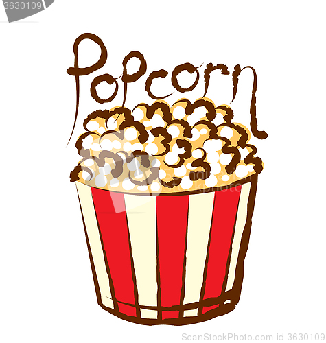 Image of Vector Popcorn